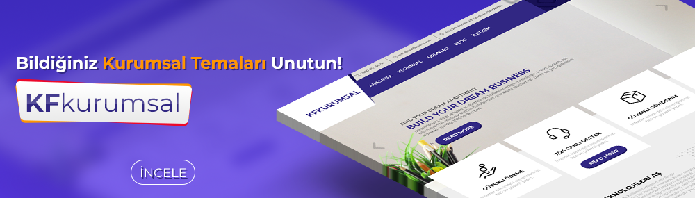 KFkurumsal WordPress Kurumsal Teması